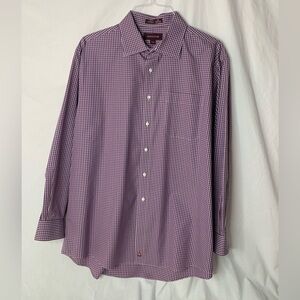 Nordstrom men’s long sleeve button shirt size17-34 extra buttons attached